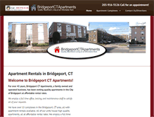 Tablet Screenshot of apartmentrentalsbridgeport.com